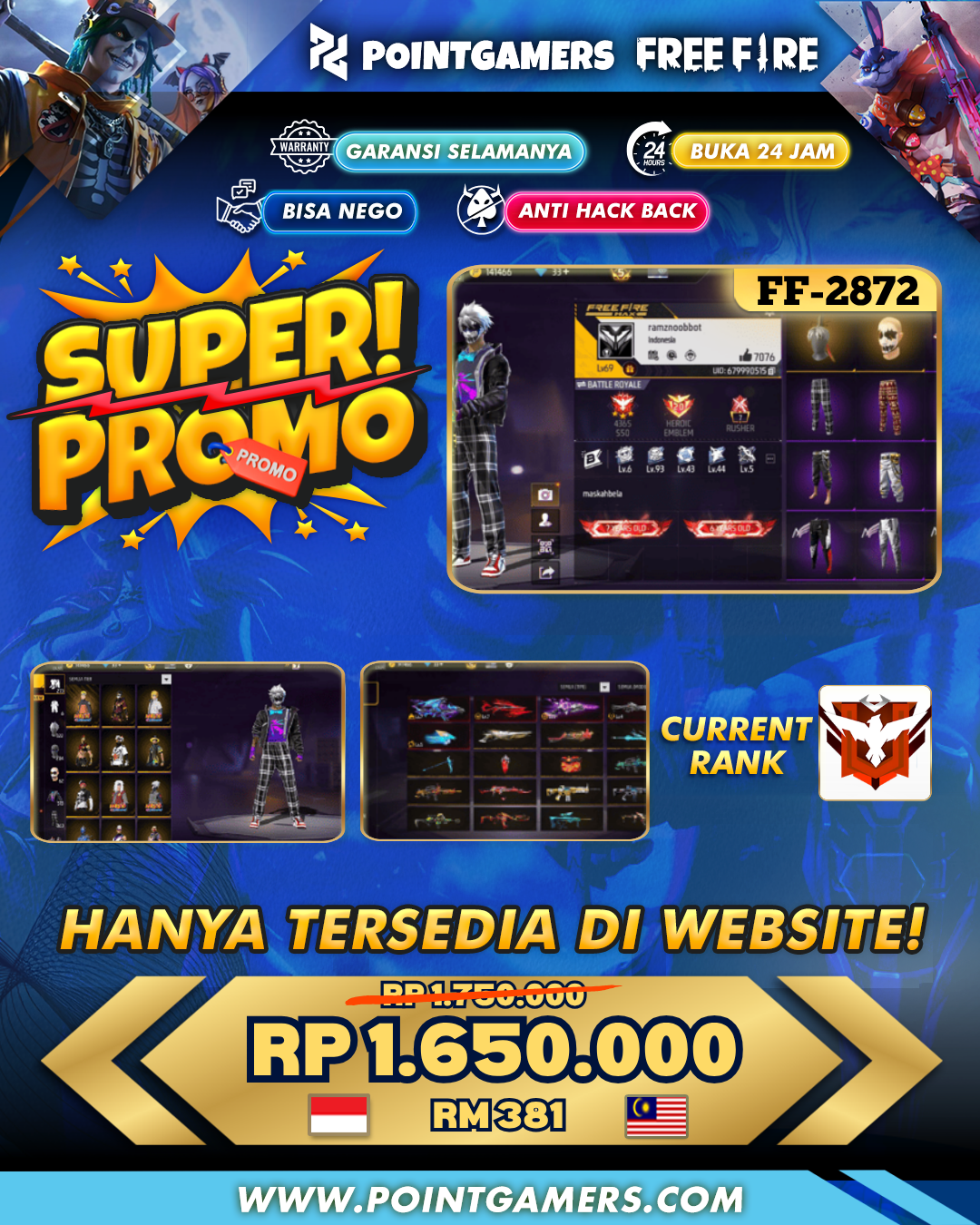 FF-2872 - PROMO MAX 4, SG 2 STERLING
