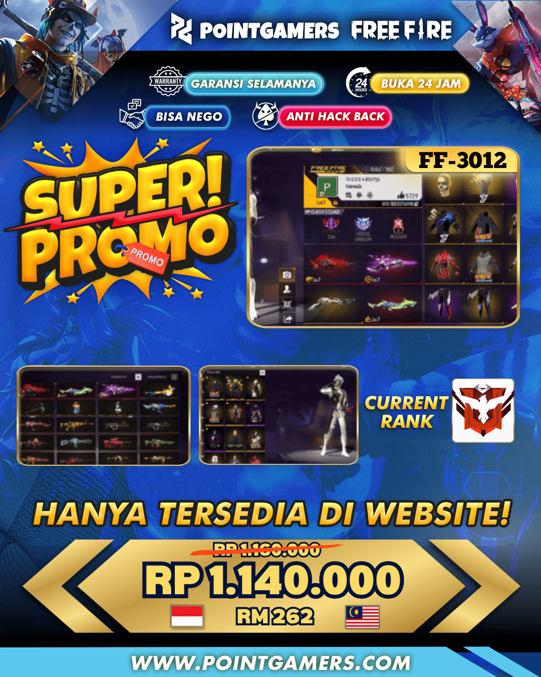 FF-3012 - PROMO MAX 3, SG 2 EVO GUN MAX