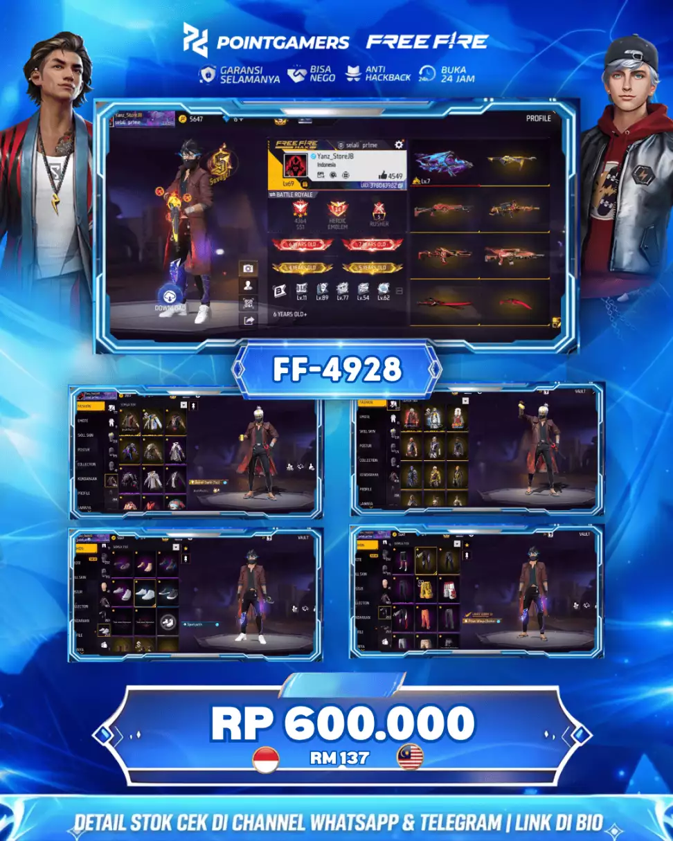FF-4928 - EVO MAX 1, SG2 3 RASA METEOR MERAH AQUA MAMBA
