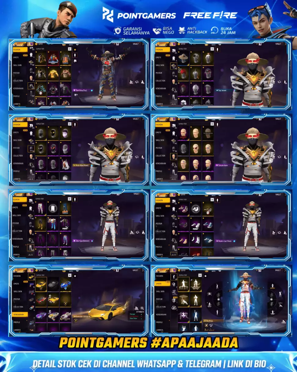 EVO 10 MAX 2 OTW 3 MAX, SG2 EVO , TROMPET , TERRANO , BUNNY 2