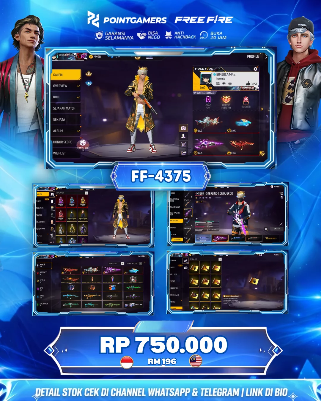 FF-4375 - EVO 3 : EVO 4 MAX 2 OTW 3 MAX, SG2 EVO BUNNY