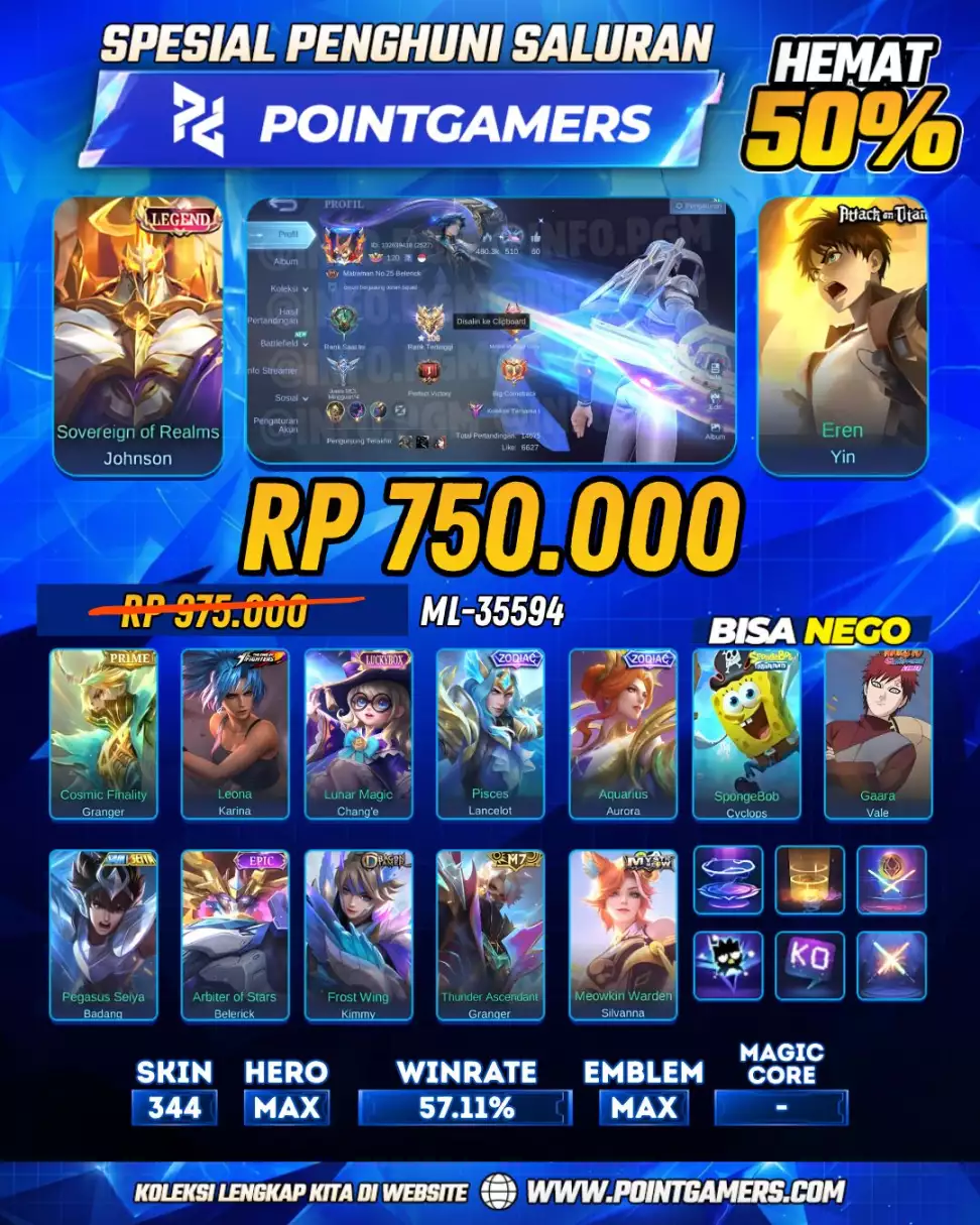 ML-35594 - JOHNSON LEGEND, YIN AOT