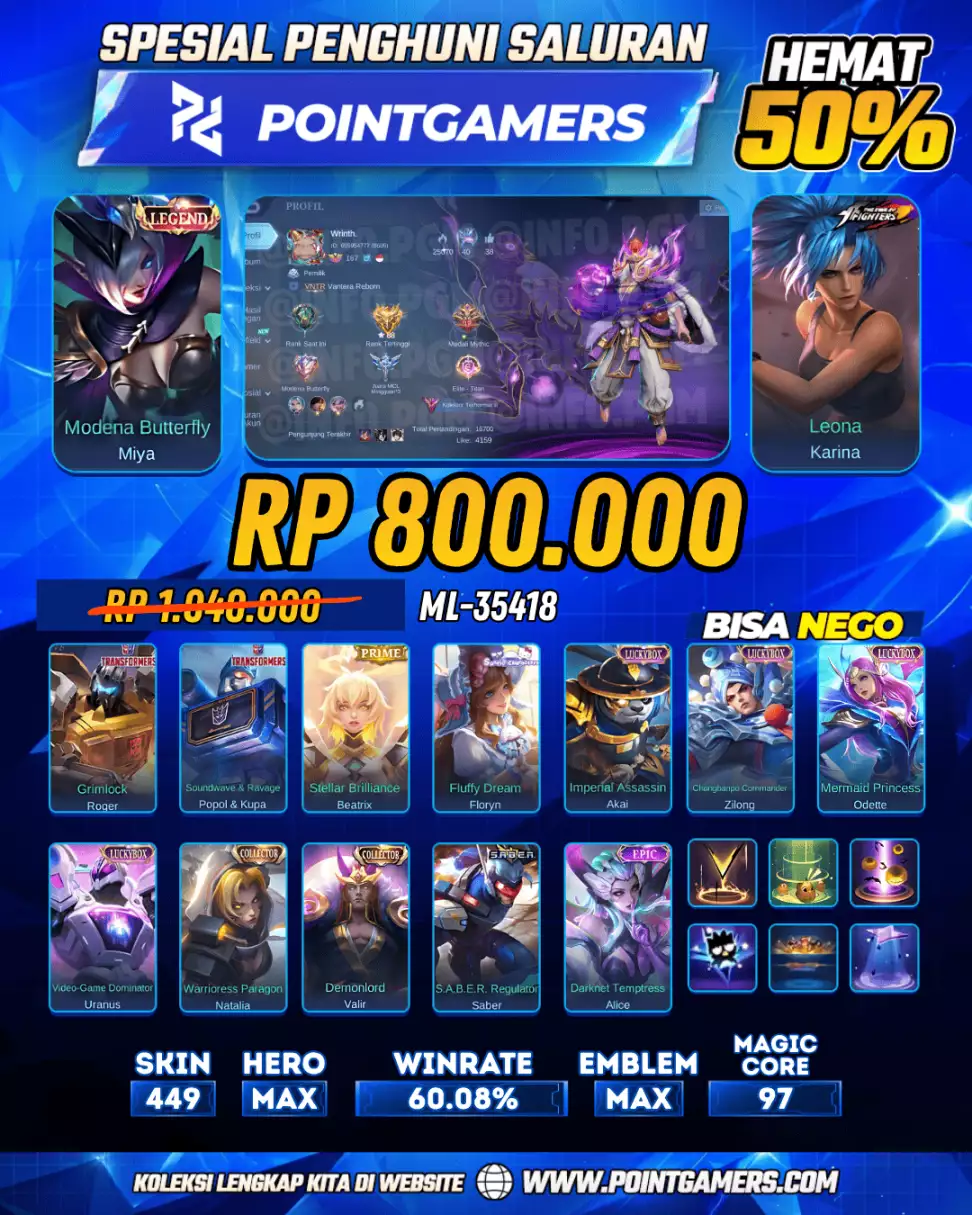 ML-35418 - MIYA LEGEND, KARINA KOF