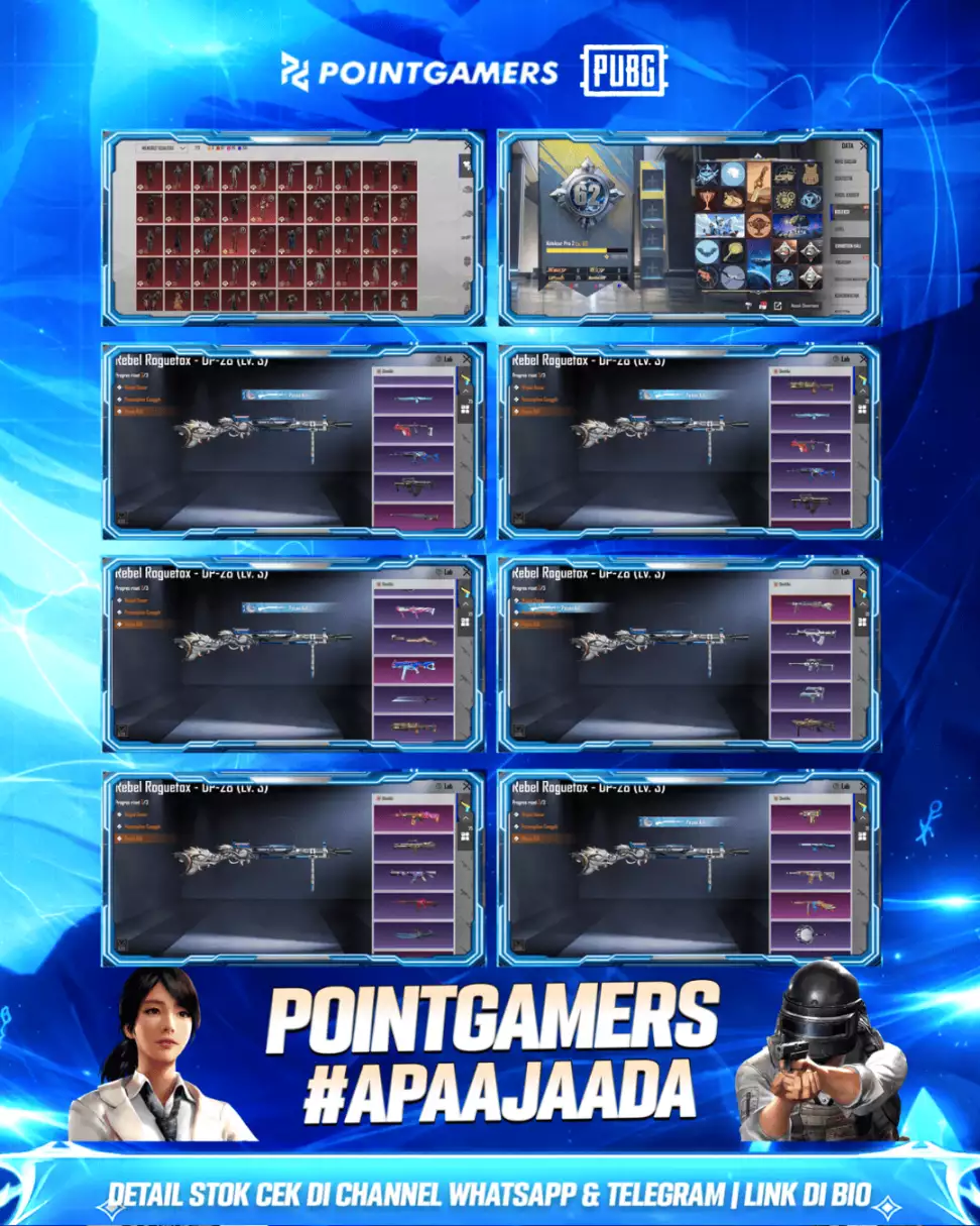 PROMO DP-28 - REBEL ROGUEFOX (LEVEL 3), QBZ - ICY LURE (LEVEL 1) 2
