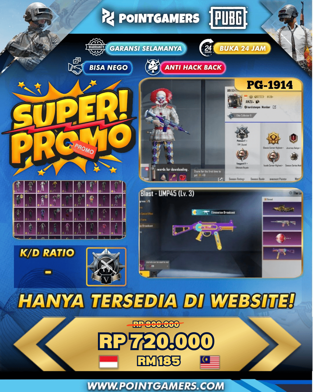 PG-1914 - PROMO PAN FAERIE LUSTER LV 3, UMP BIT BLAST LV 3