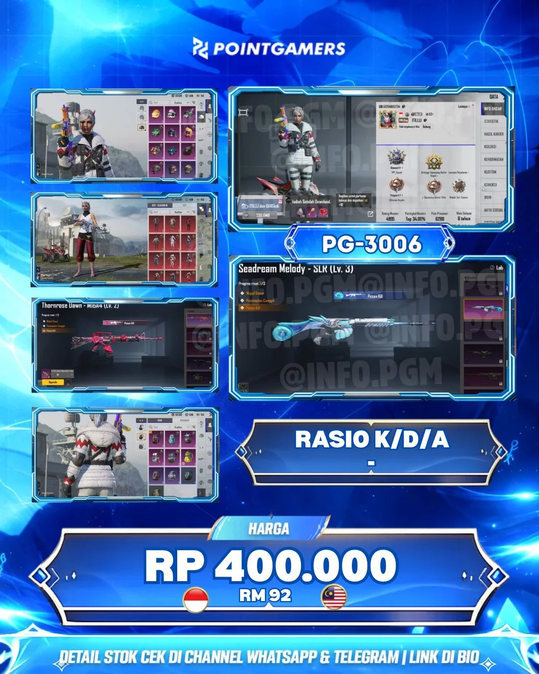 PG-3006 - BISON-NIGHTSCAPE GLADIATOR LEVEL 3, SLR-SEADREAM LEVEL MAX