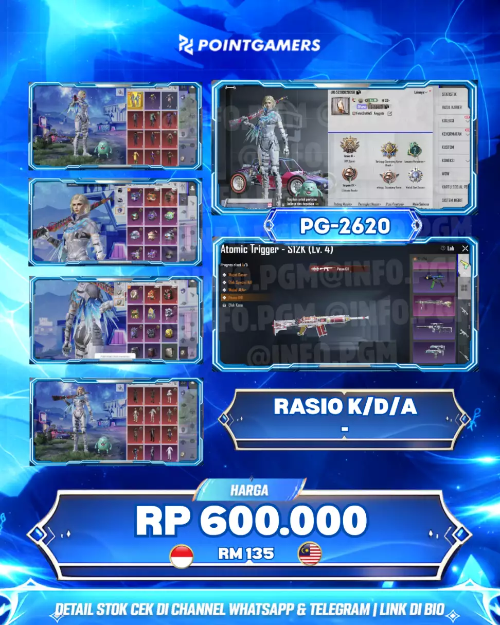 PG-2620 - MG3 SOARING DRAGON LV 3, S12K ATOMIC TRIGGER LV 4