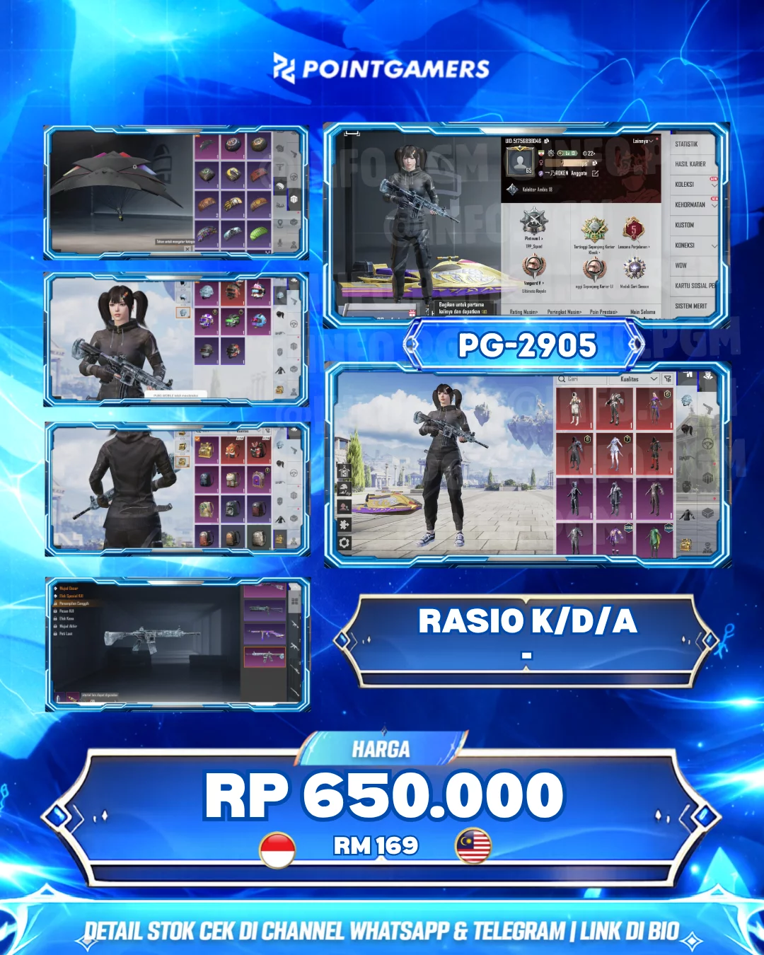 PG-2905 - M4 GLACIER LV 2, S1897 SPLENDID ASSAULT LV 3