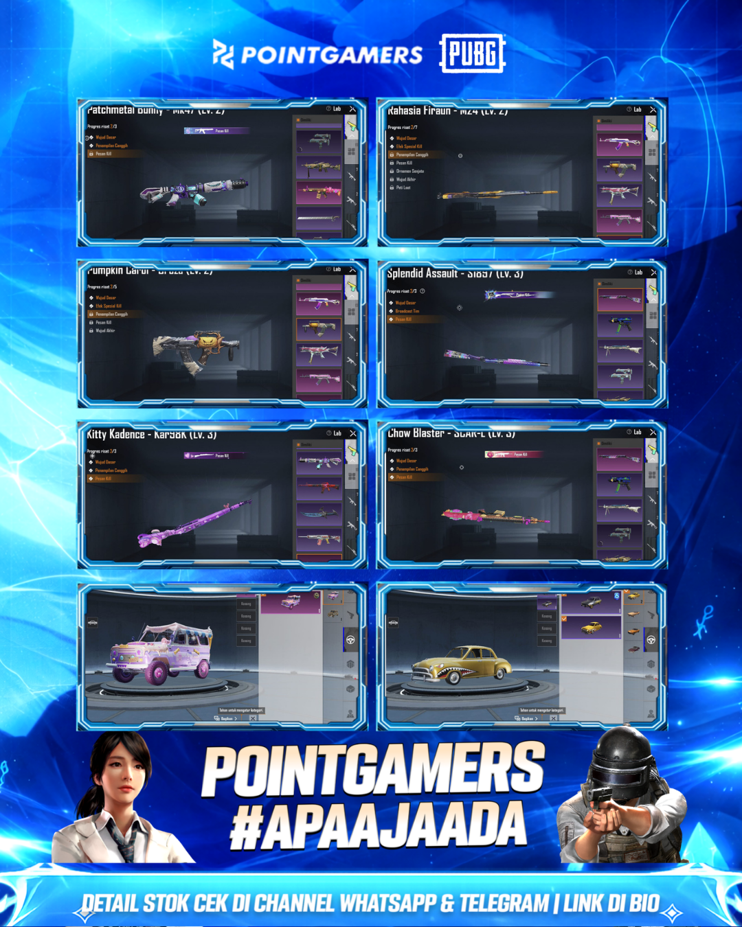 KAR KITTY KADANCE MAX, SCAR L CHOW BLASTER MAX 2