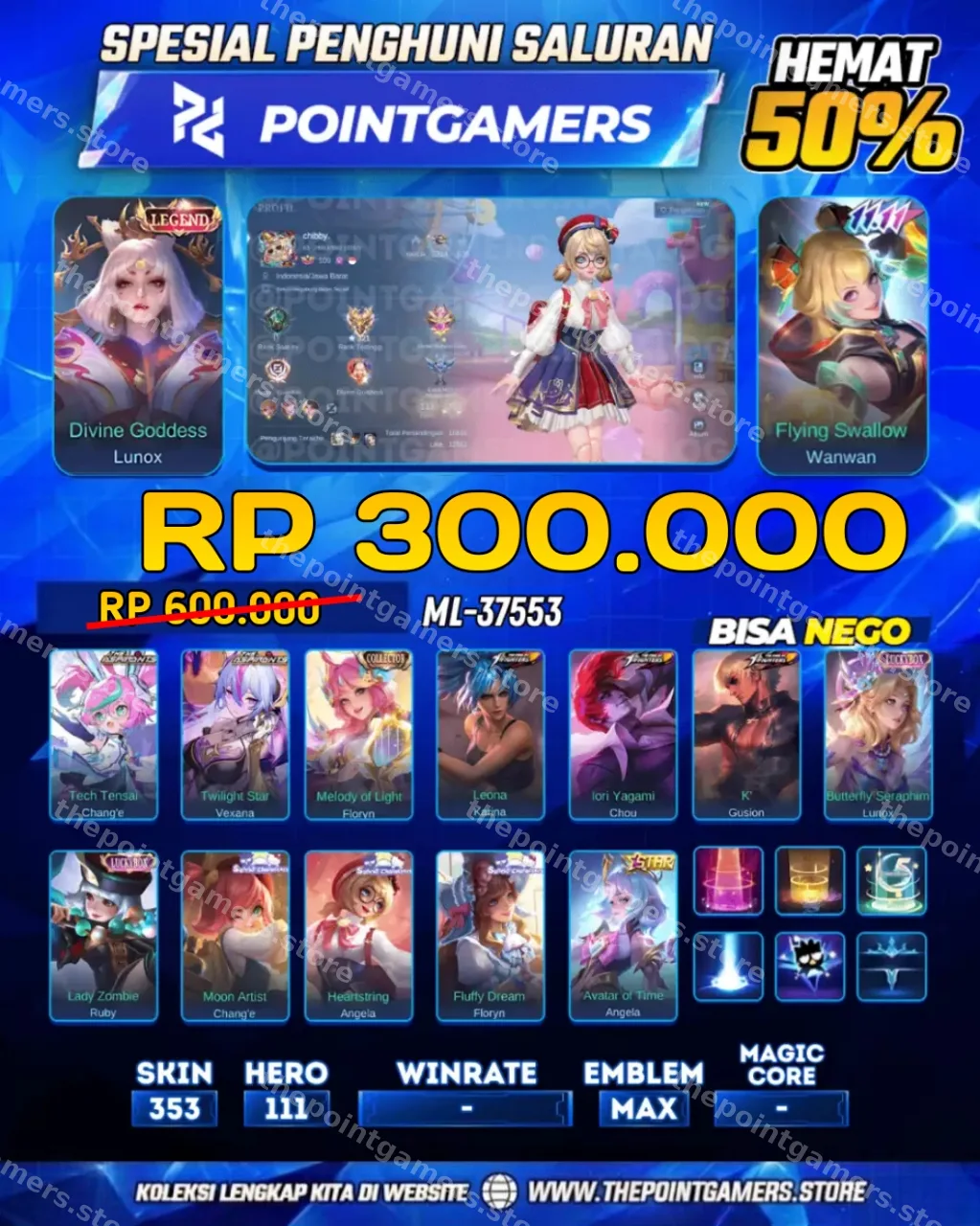ML-37553 - LUNOX LEGEND, WANWAN 11.11
