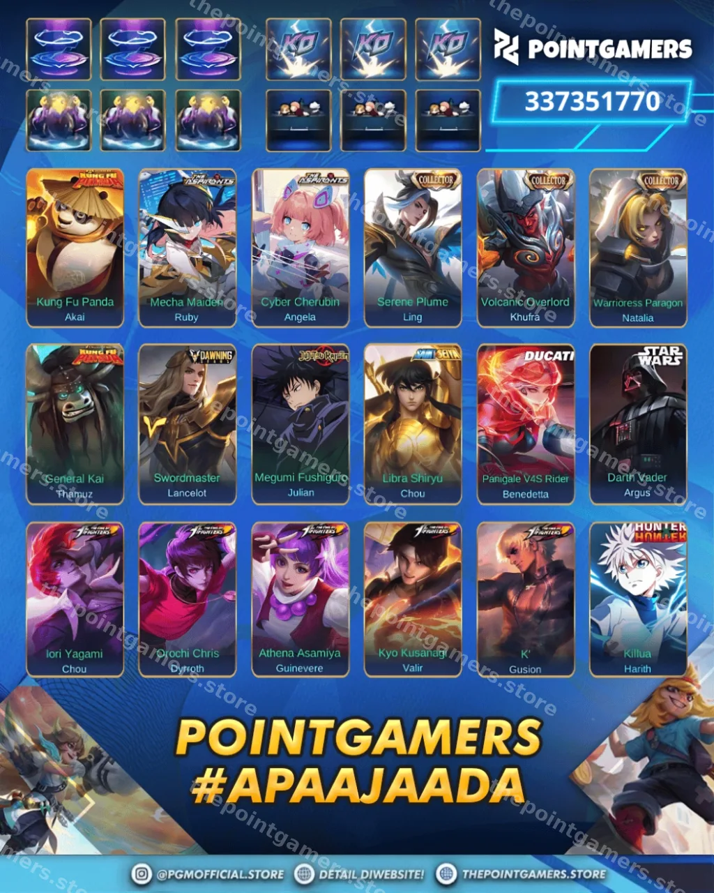 PROMO FRANCO LEGEND, FREYA LEGEND 2