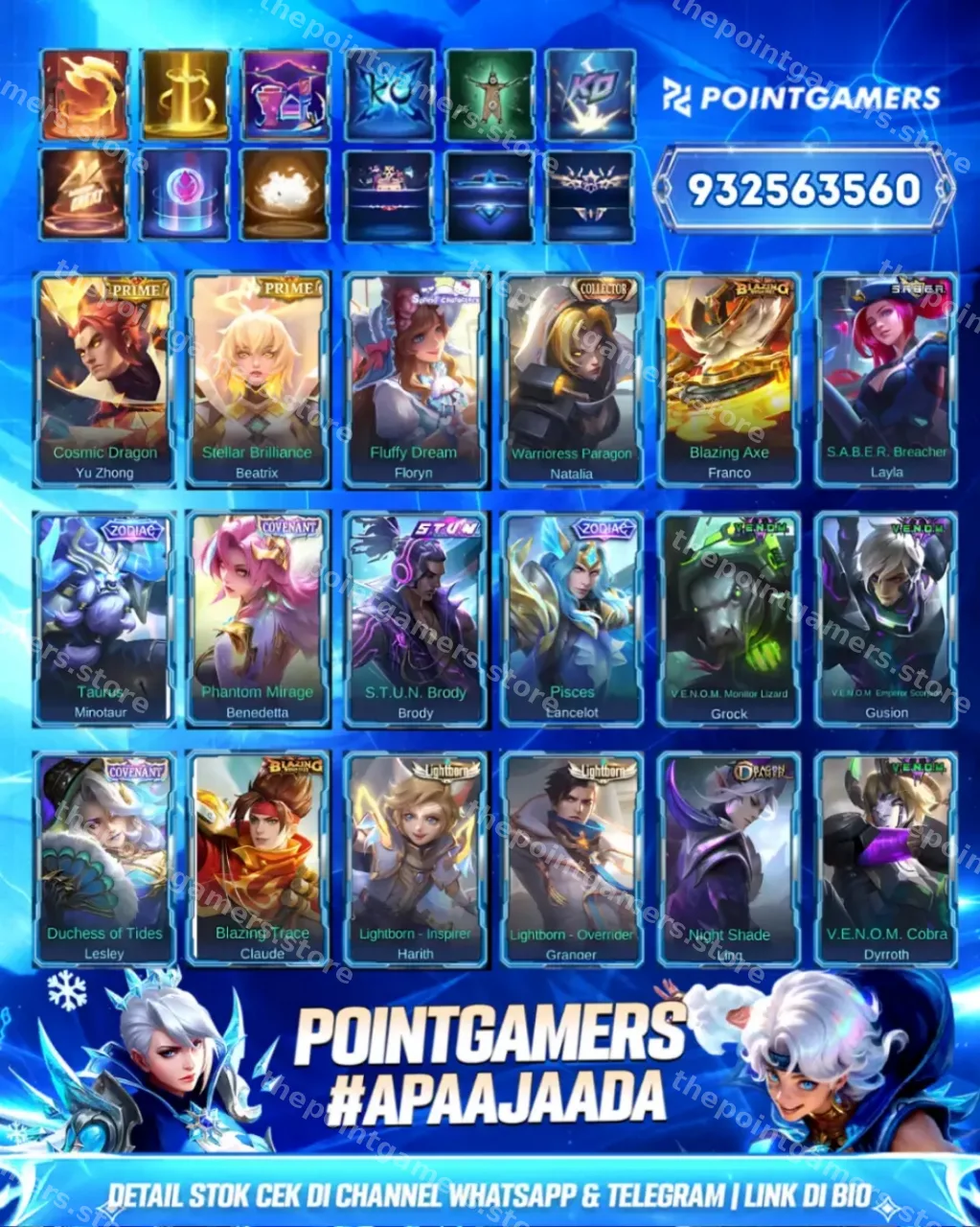 FRANCO LEGEND, LESLEY LEGEND 2
