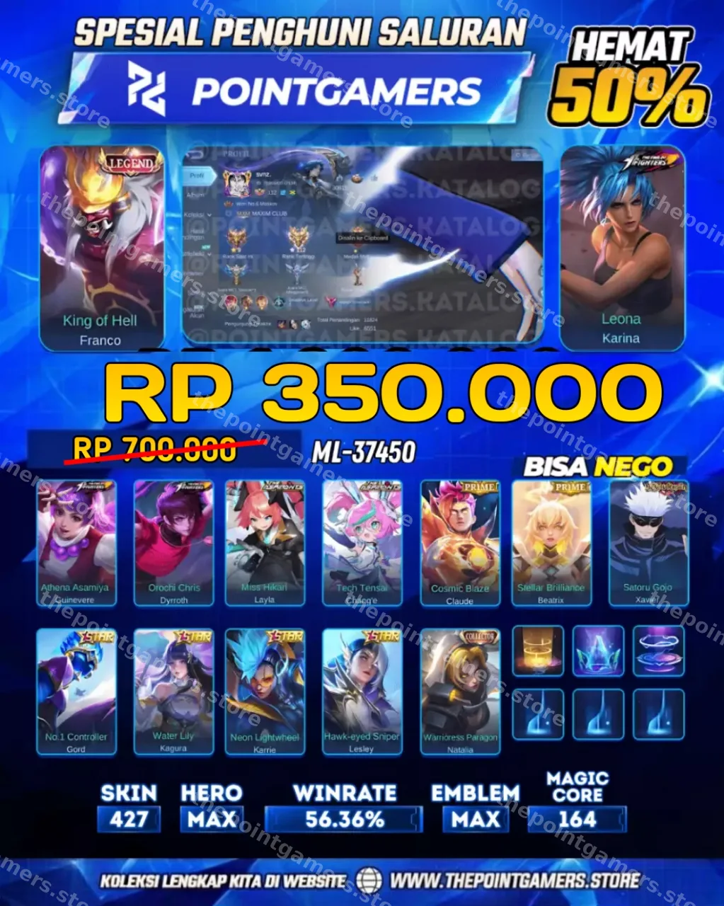 ML-37450 - FRANCO LEGEND, GUINEVERE KOF