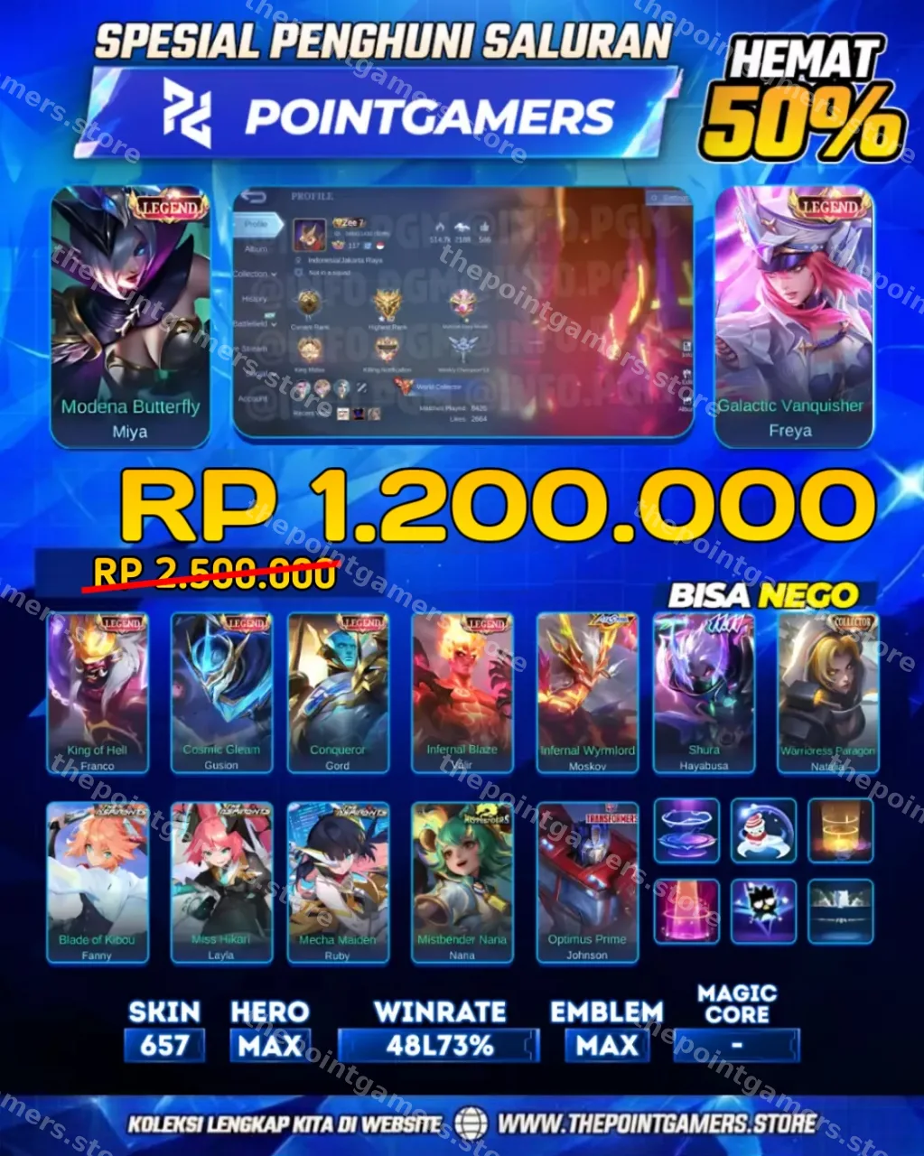 ML-35060 - MIYA LEGEND, FREYA LEGEND