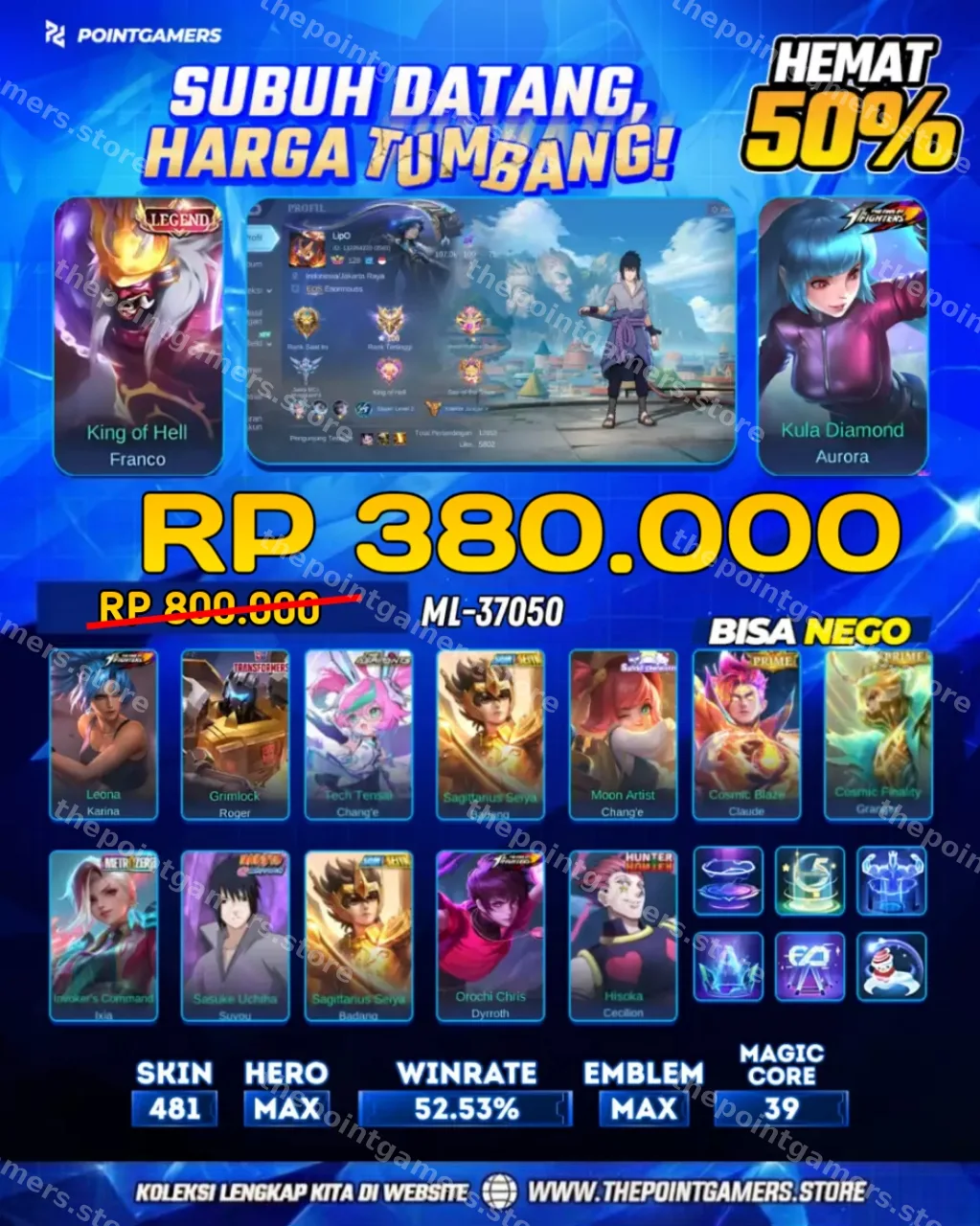 FRANCO LEGEND, AURORA KOF 1