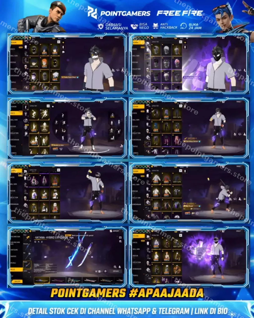 EVO 7 MAX 2 OTW 3, SG2 2 RASA METEOR MERAH MAMBA 2