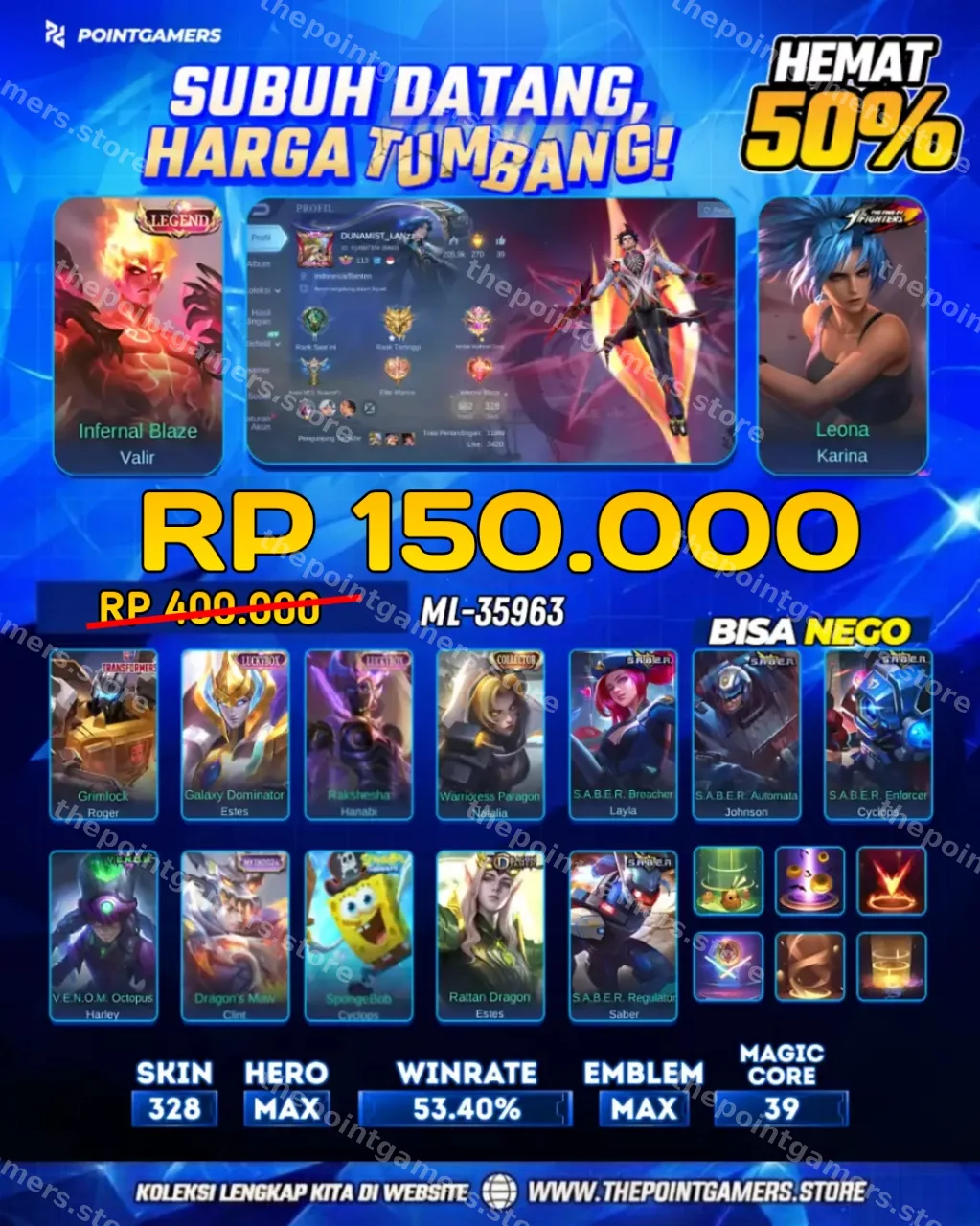 ML-35963 - VALIR LEGEND, KARINA KOF