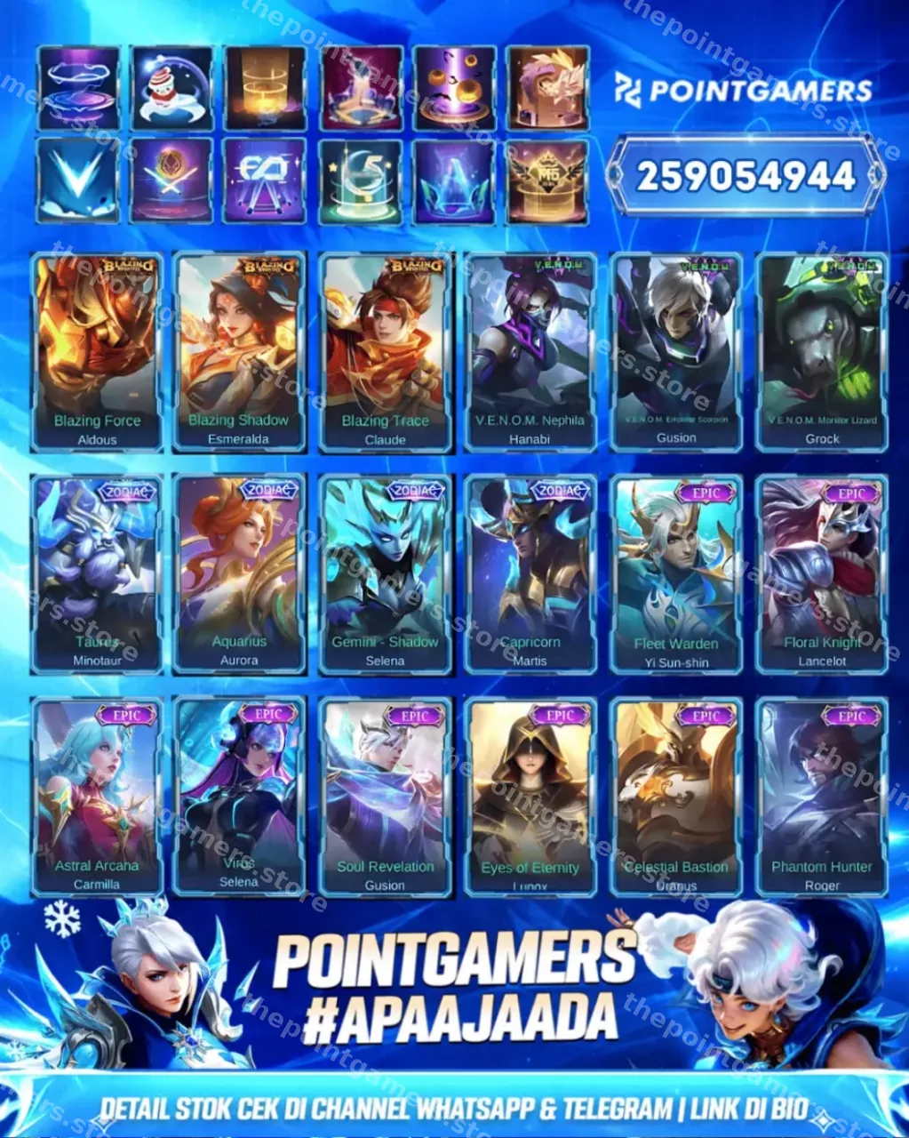 GUSION 11.11, GUSION LEGEND 3