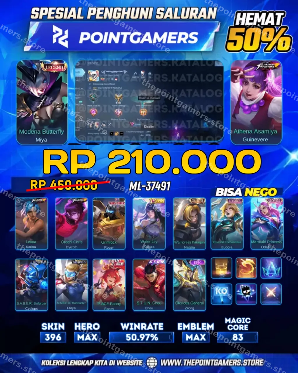 ML-37491 - MIYA LEGEND, GUINEVERE KOF
