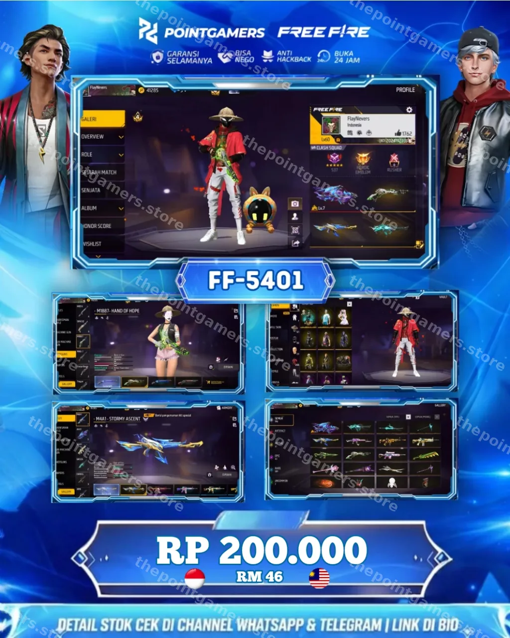 EVO 1 MAX 1, SG2 LUMUT BUNNY SUCCI 1