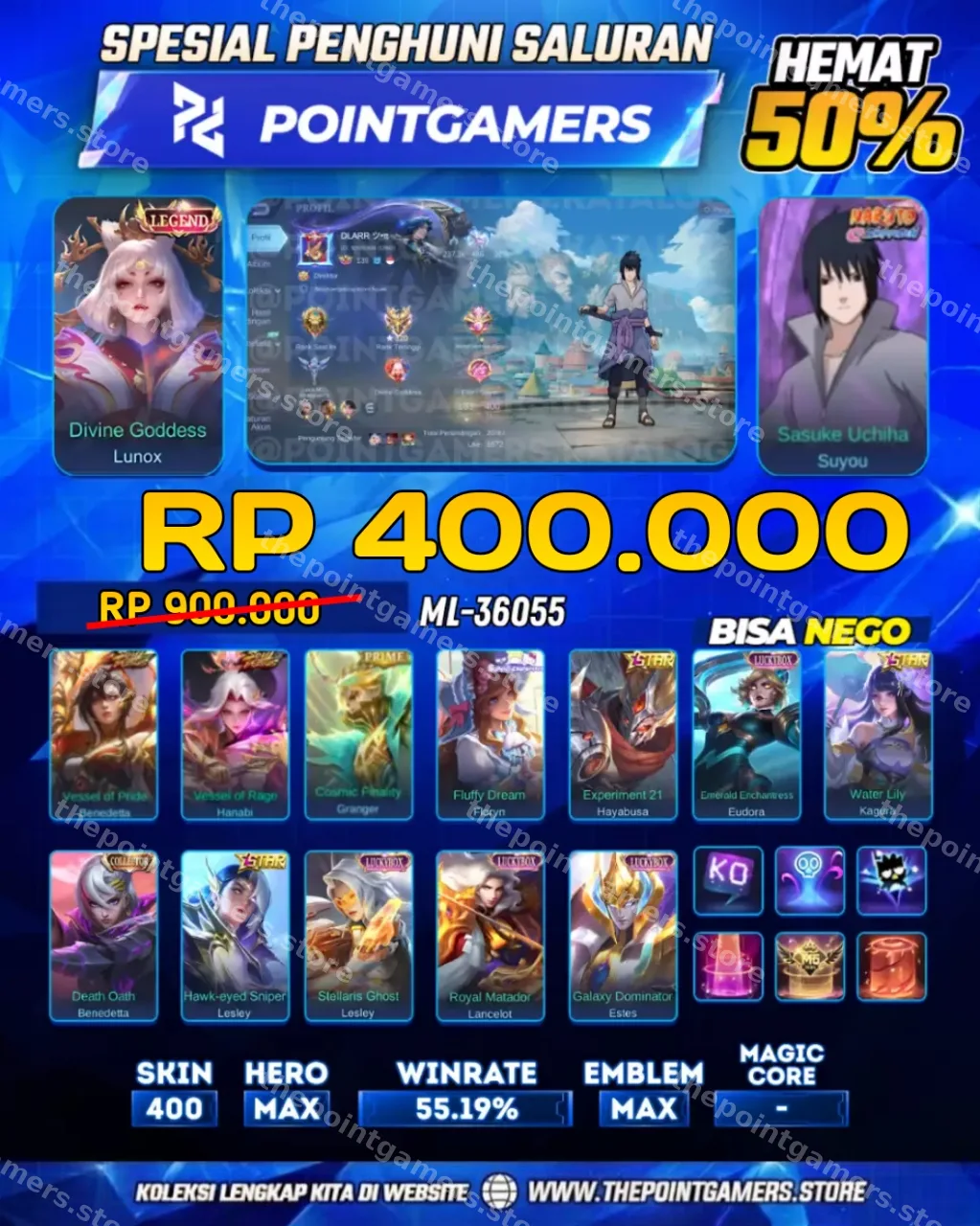 LUNOX LEGEND, SUYOU SASUKE 1