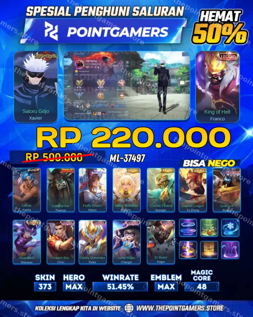 ML-37497 - XAVIER JJK, FRANCO LEGEND