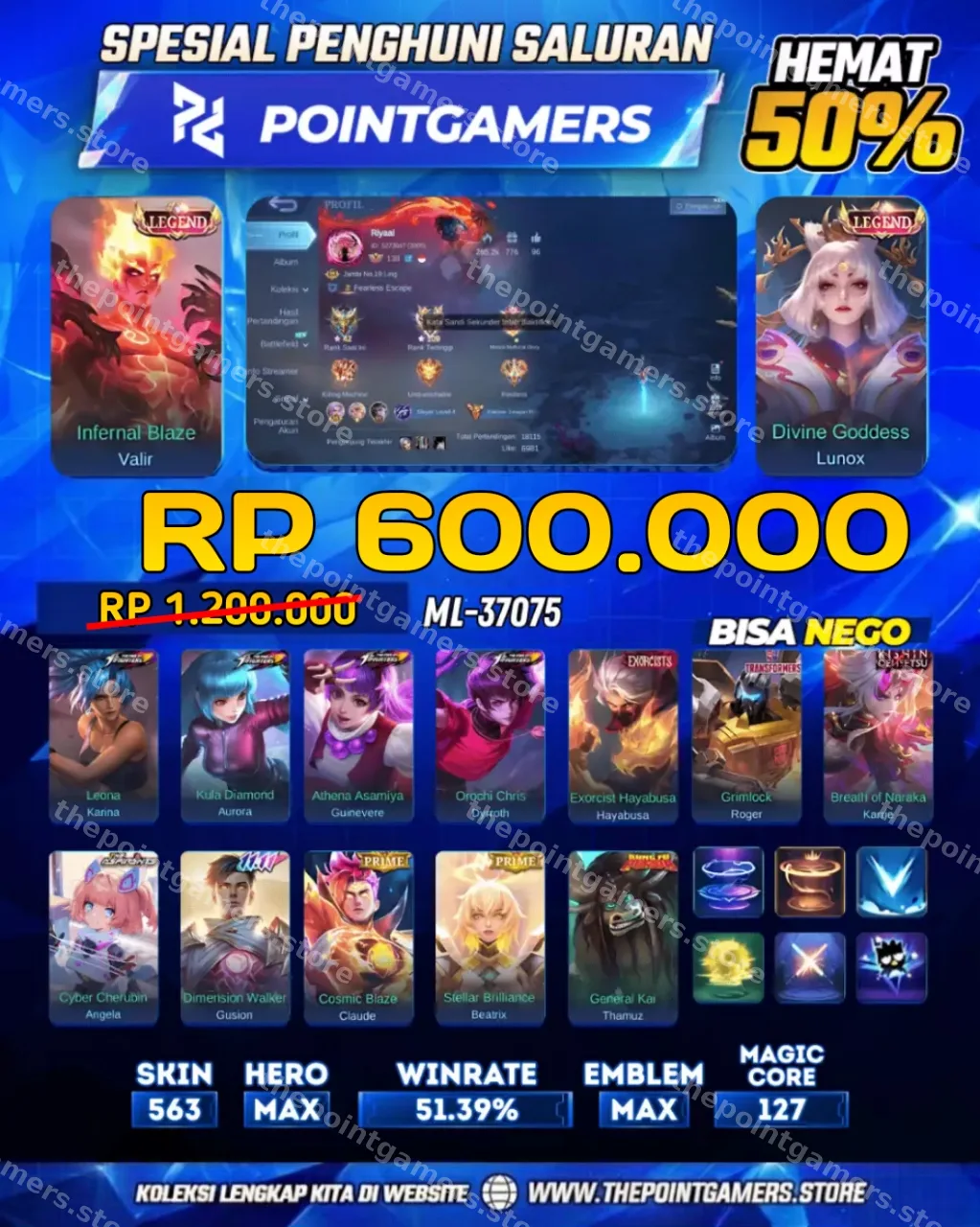 VALIR LEGEND, LUNOX LEGEND 1