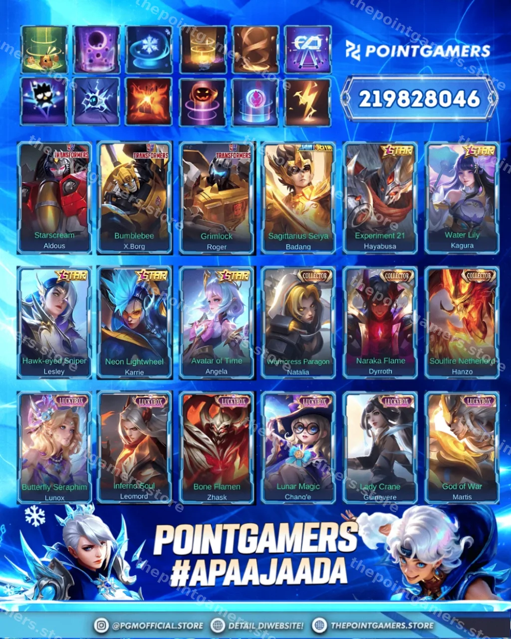 PROMO VALIR LEGEND, LESLEY LEGEND 4