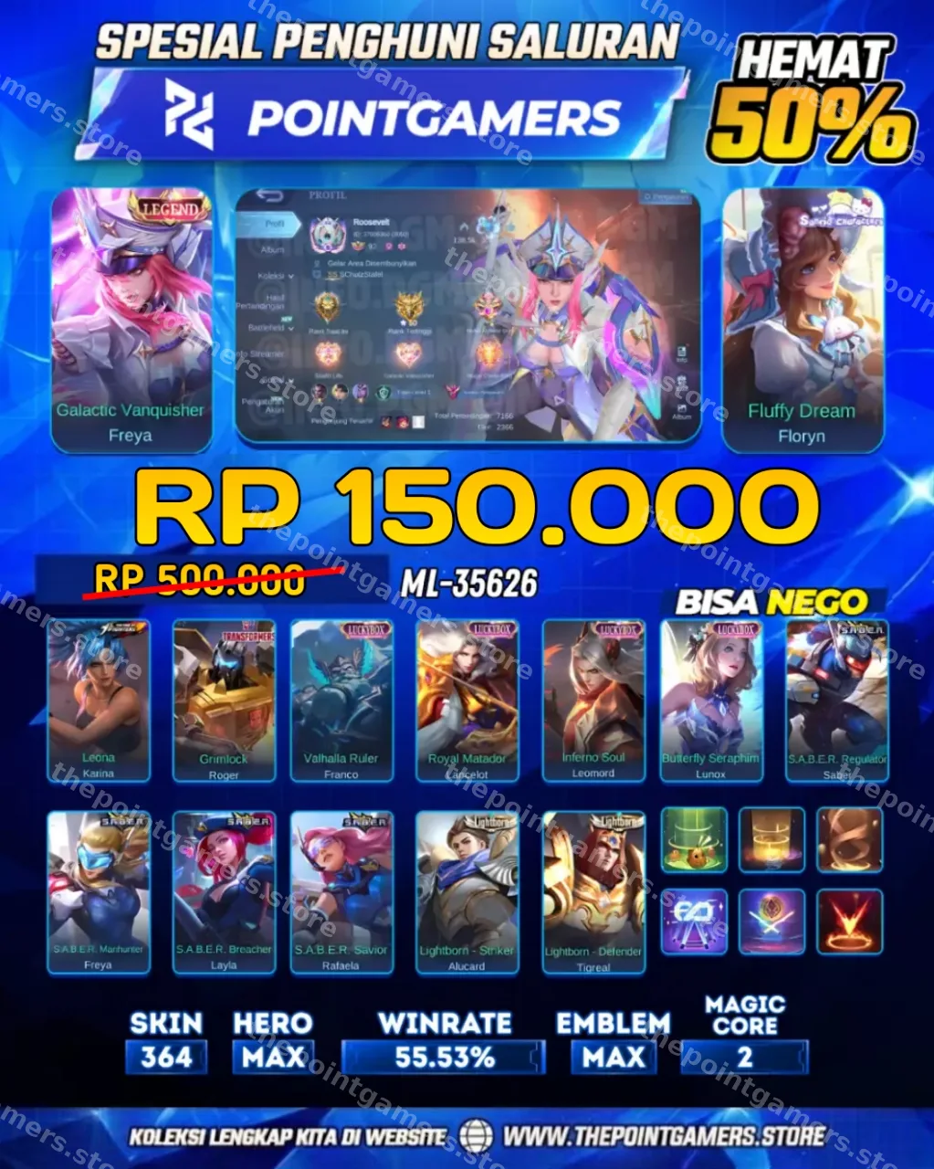 FREYA LEGEND, FLORYN SANRIO 1