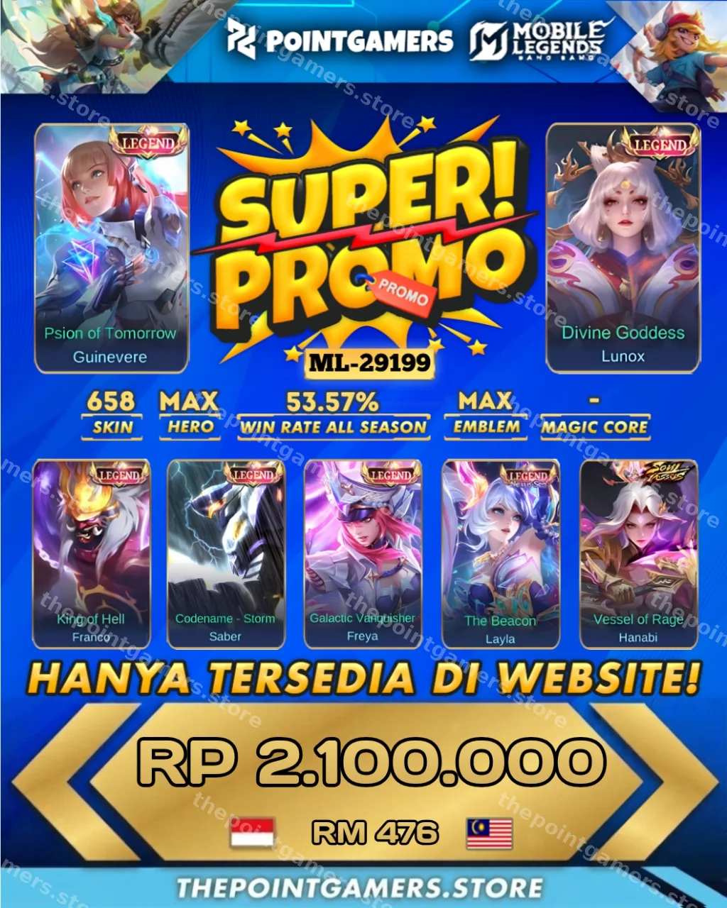 ML-29199 - PROMO LAYLA LEGEND, FRANCO LEGEND