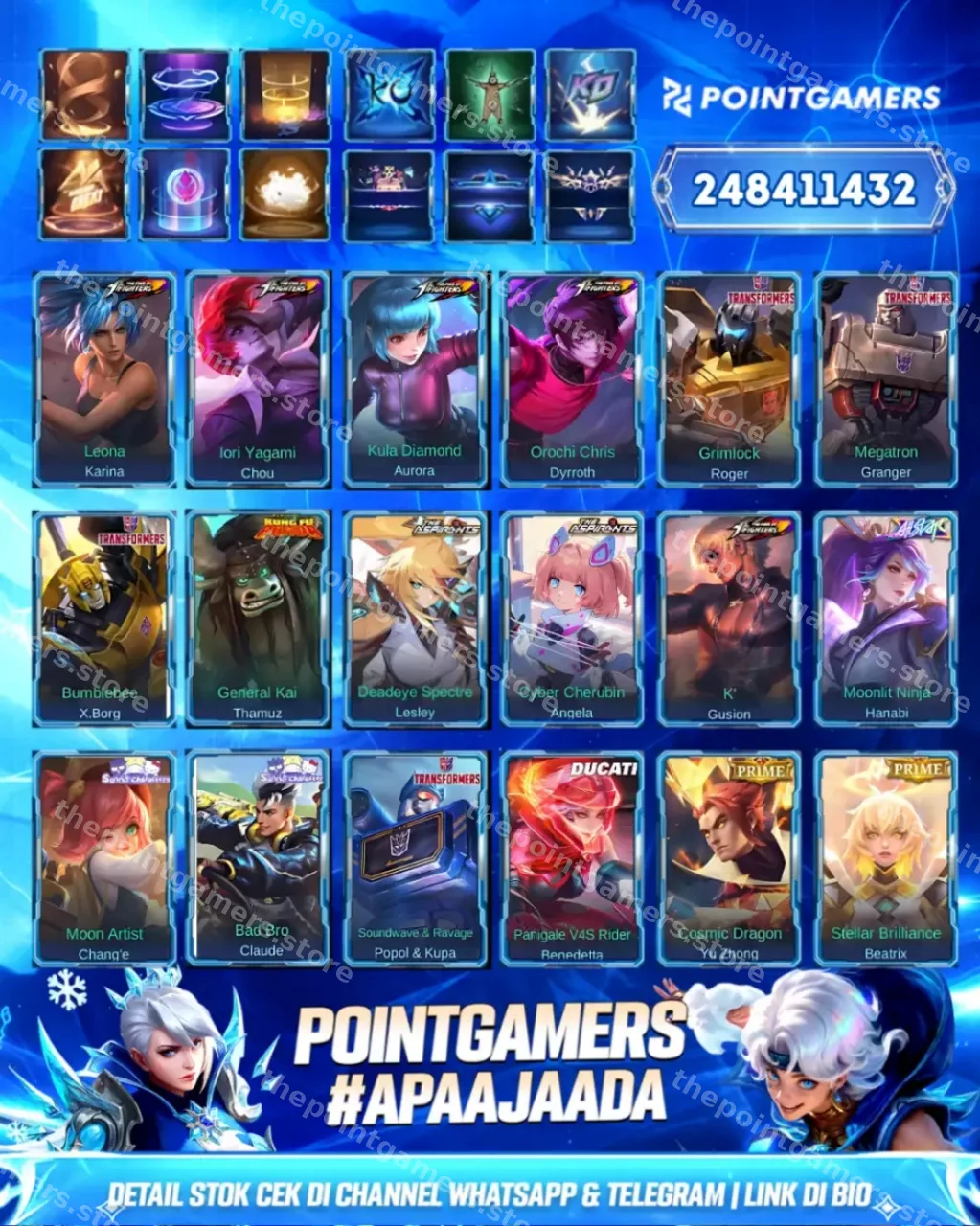 MIYA LEGEND, FREYA LEGEND 2