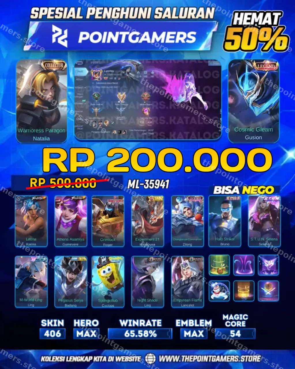ML-35941 - NATALIA COLLECTOR, GUSION LEGEND