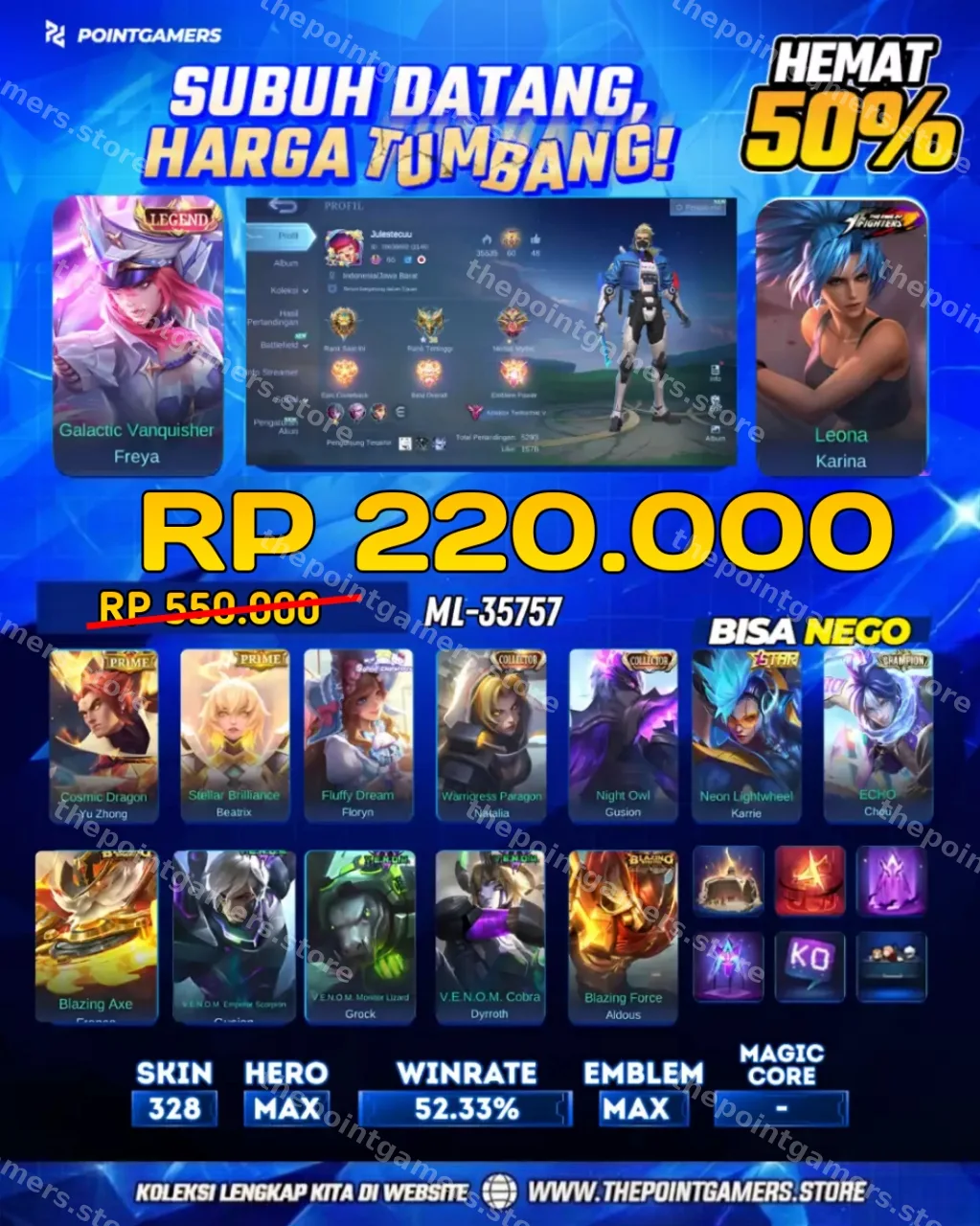 ML-35757 - FREYA LEGEND, KARINA KOF