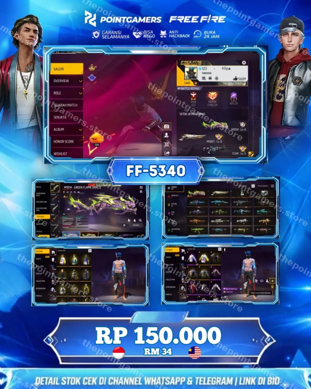 FF-5340 - EVO MAX 1, SG2 GURUN BUNNY SUCCI