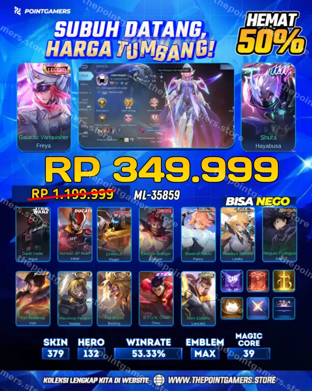 ML-35859 -  "FREYA LEGEND, HAYABUSA 11.11"