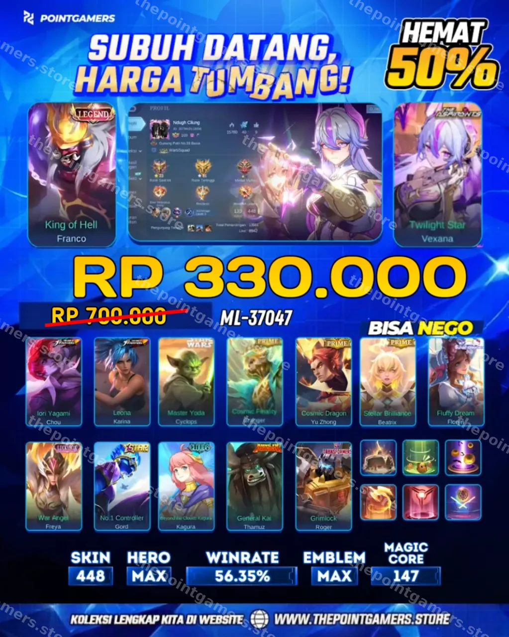 ML-37047 - FRANCO LEGEND, VEXANA ASPIRANTS