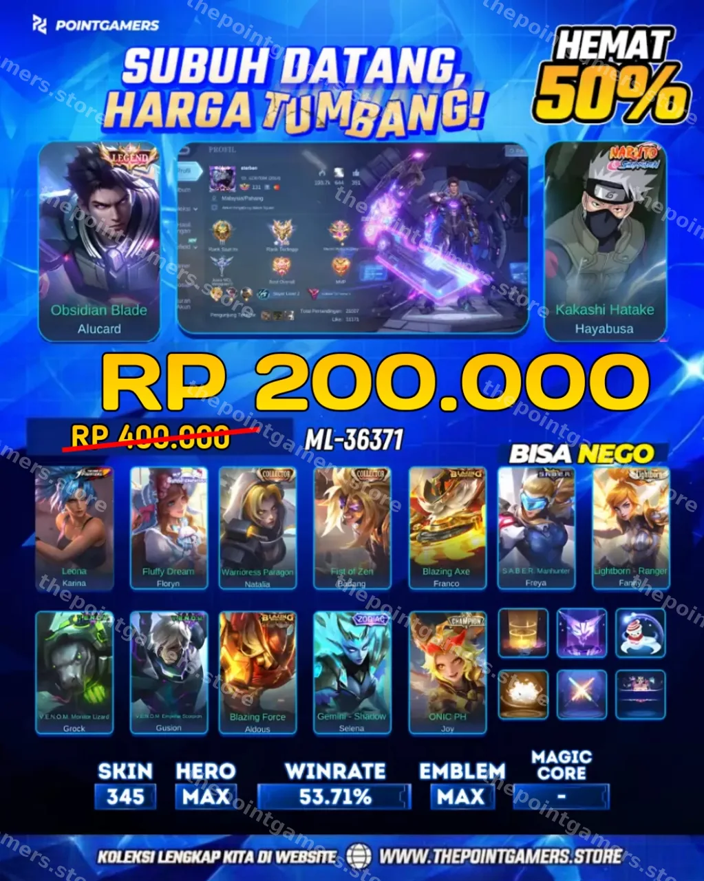 ALUCARD LEGEND, HAYABUSA KAKASHI 1