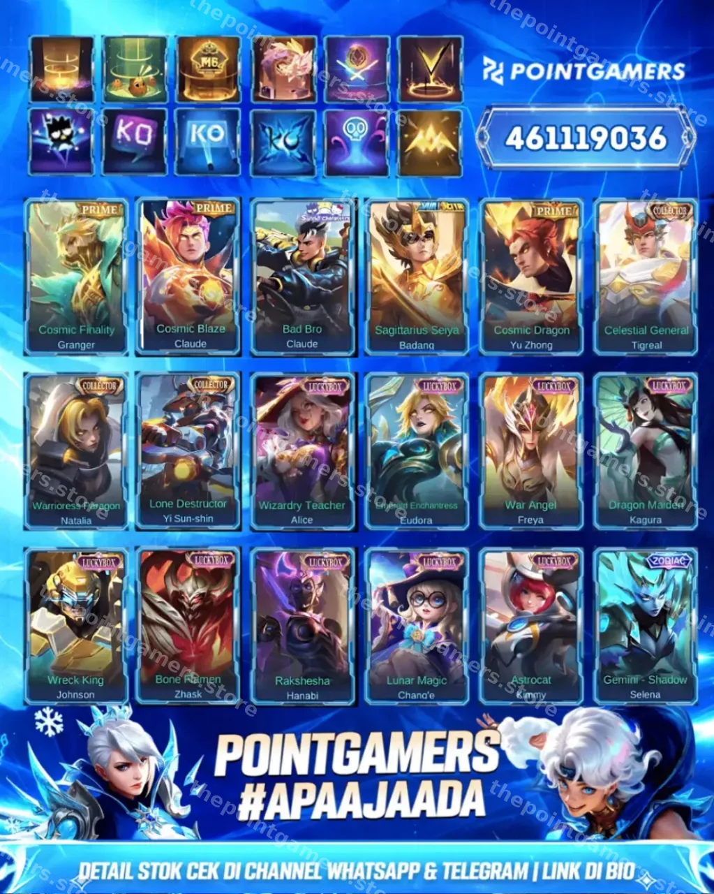FREYA LEGEND, JOHNSON LEGEND 2