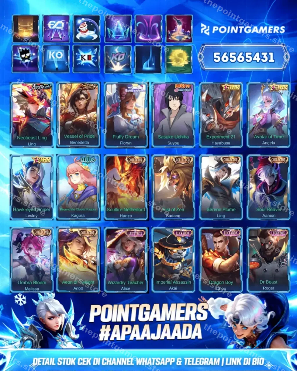 VALIR LEGEND, LUNOX LEGEND 2