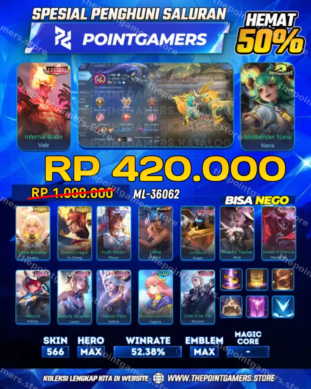 VALIR LEGEND, NANA MISTBENDERS 1