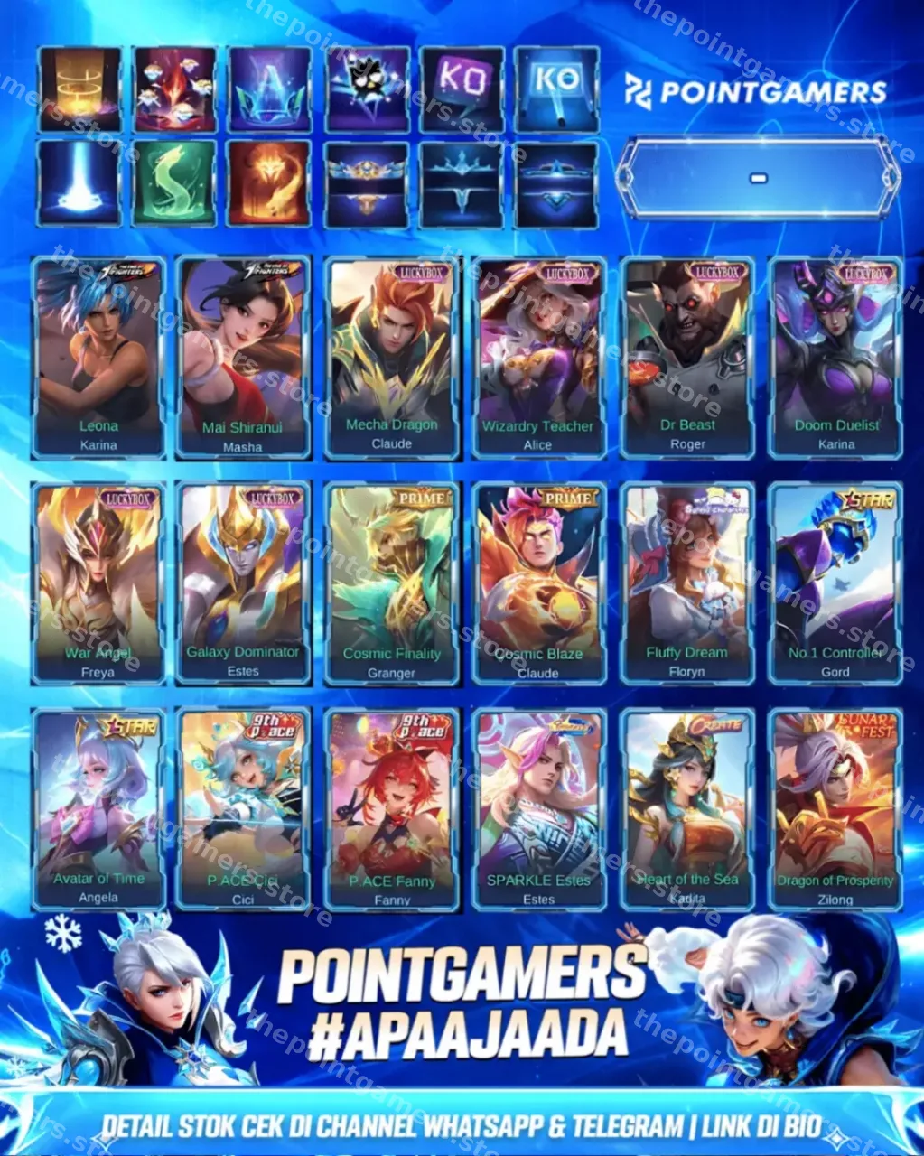 FRANCO LEGEND, LUNOX LEGEND 2