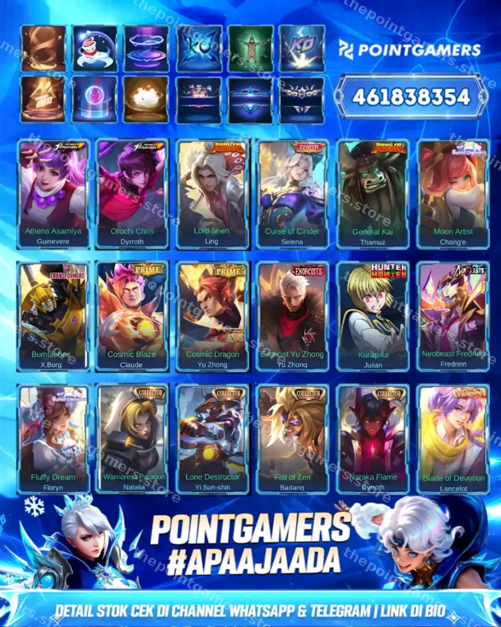 LESLEY LEGEND, GUSION LEGEND 2