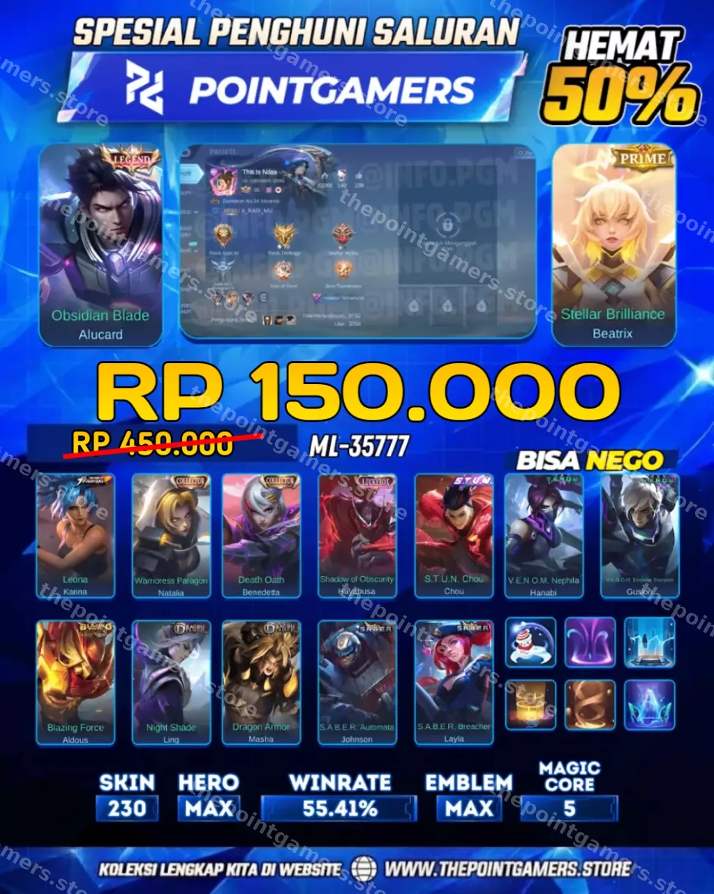 ALUCARD LEGEND, BEATRIX PRIME 1