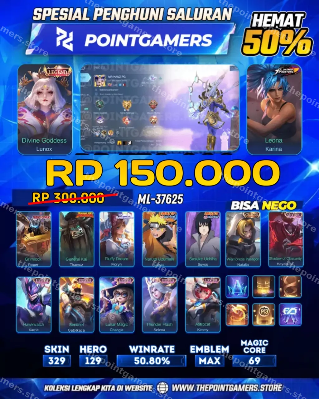 ML-37625 - LUNOX LEGEND, LUKAS NARUTO
