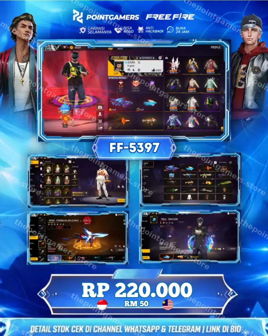 EVO 2 : MAX 1 OTW MAX 2, SG 2 : PERURU SUCI 1