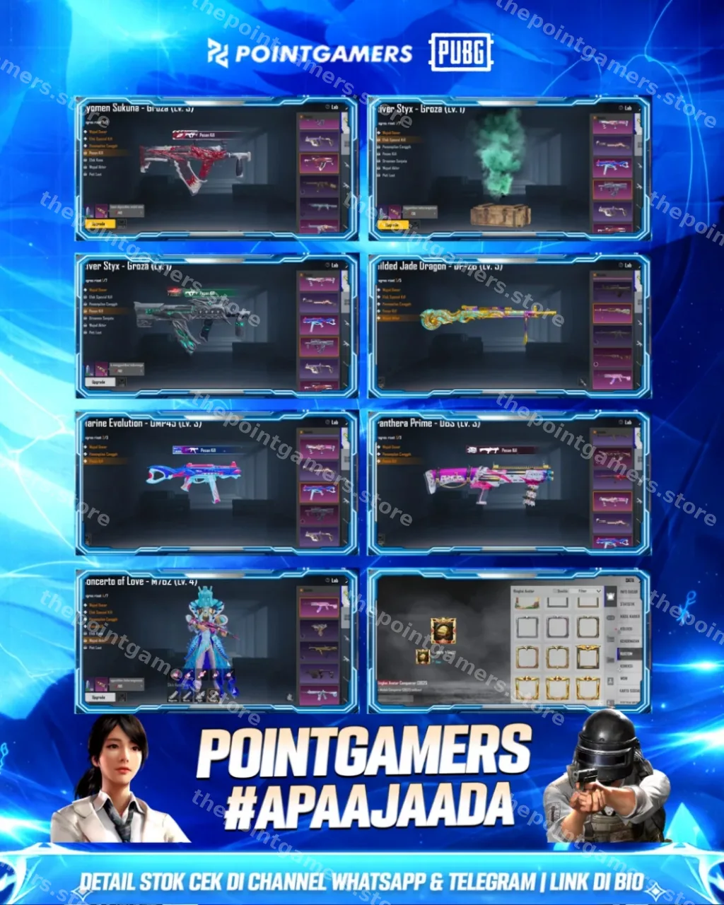 M762 CONCERTO OF LOVE LV 4, DBS PANTHERA PRIME.LV 3 2