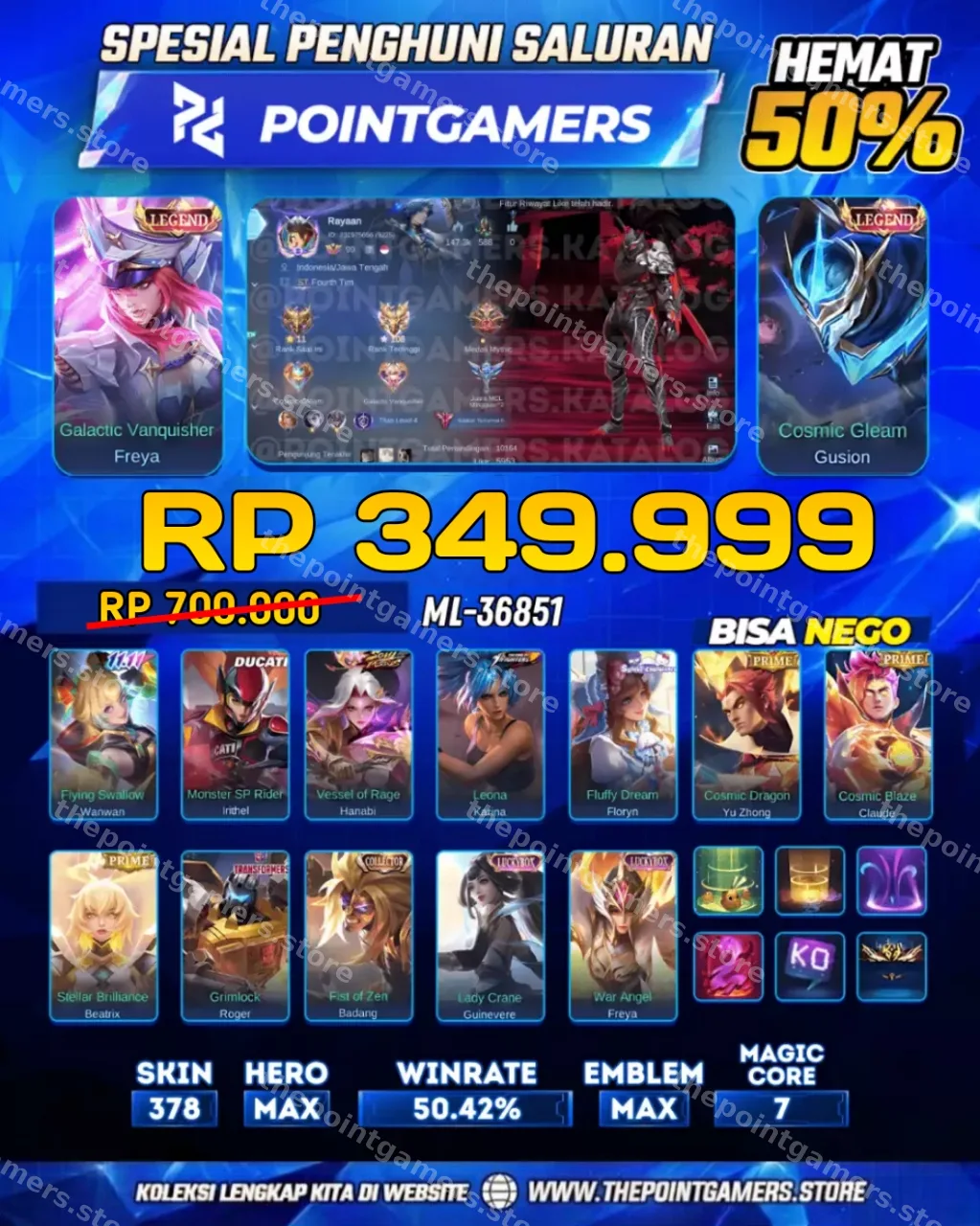 ML-36851 - FREYA LEGEND, GUSION LEGEND