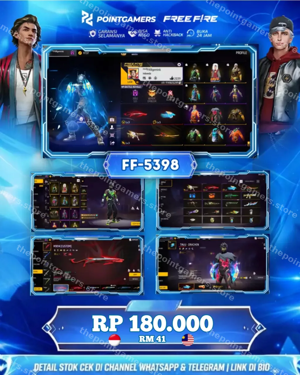 FF-5398 - EVO 3 : MAX 1, SG 2 : MAMBA PELURU SUCI