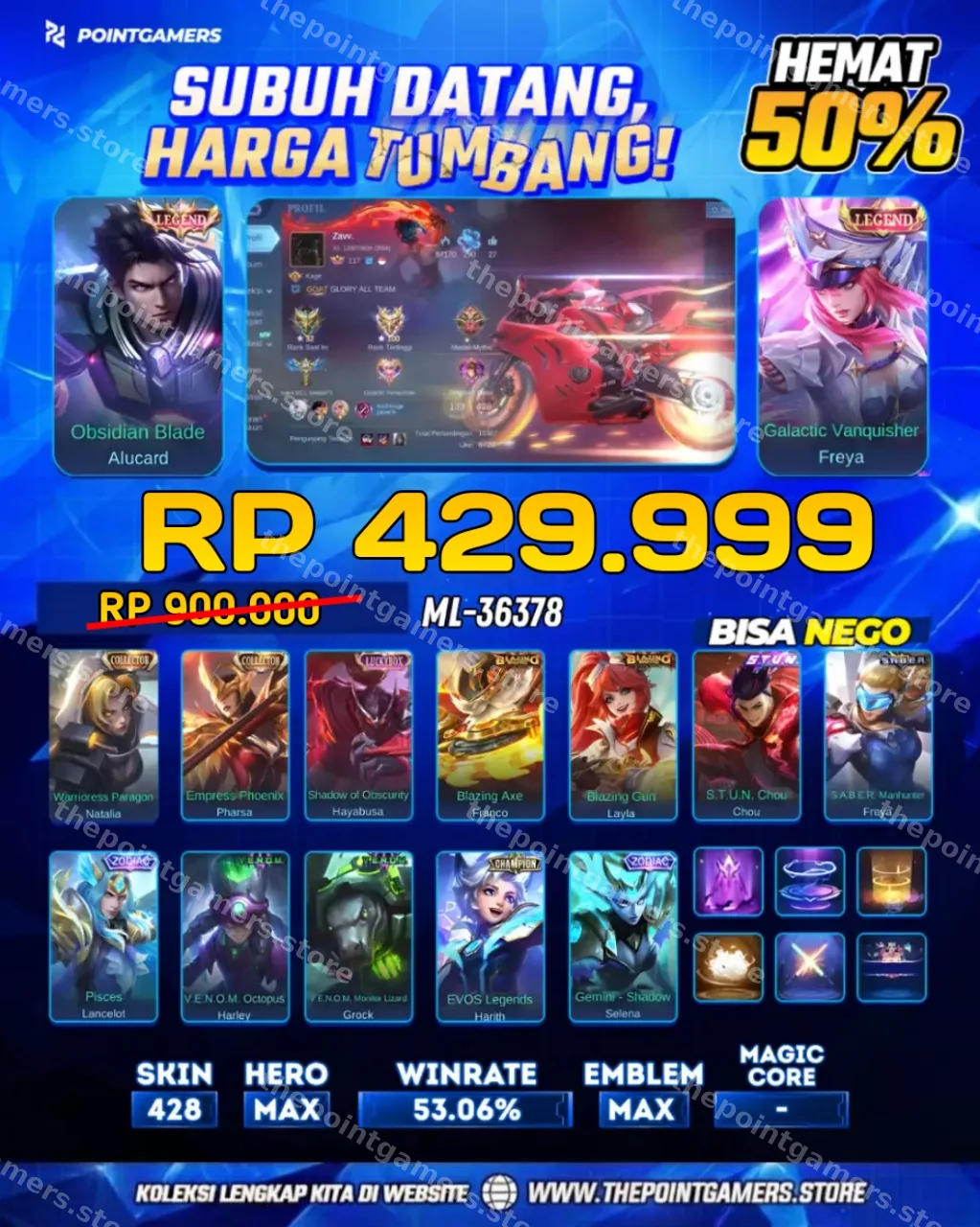 ML-36378 - ALUCARD LEGEND, FREYA LEGEND