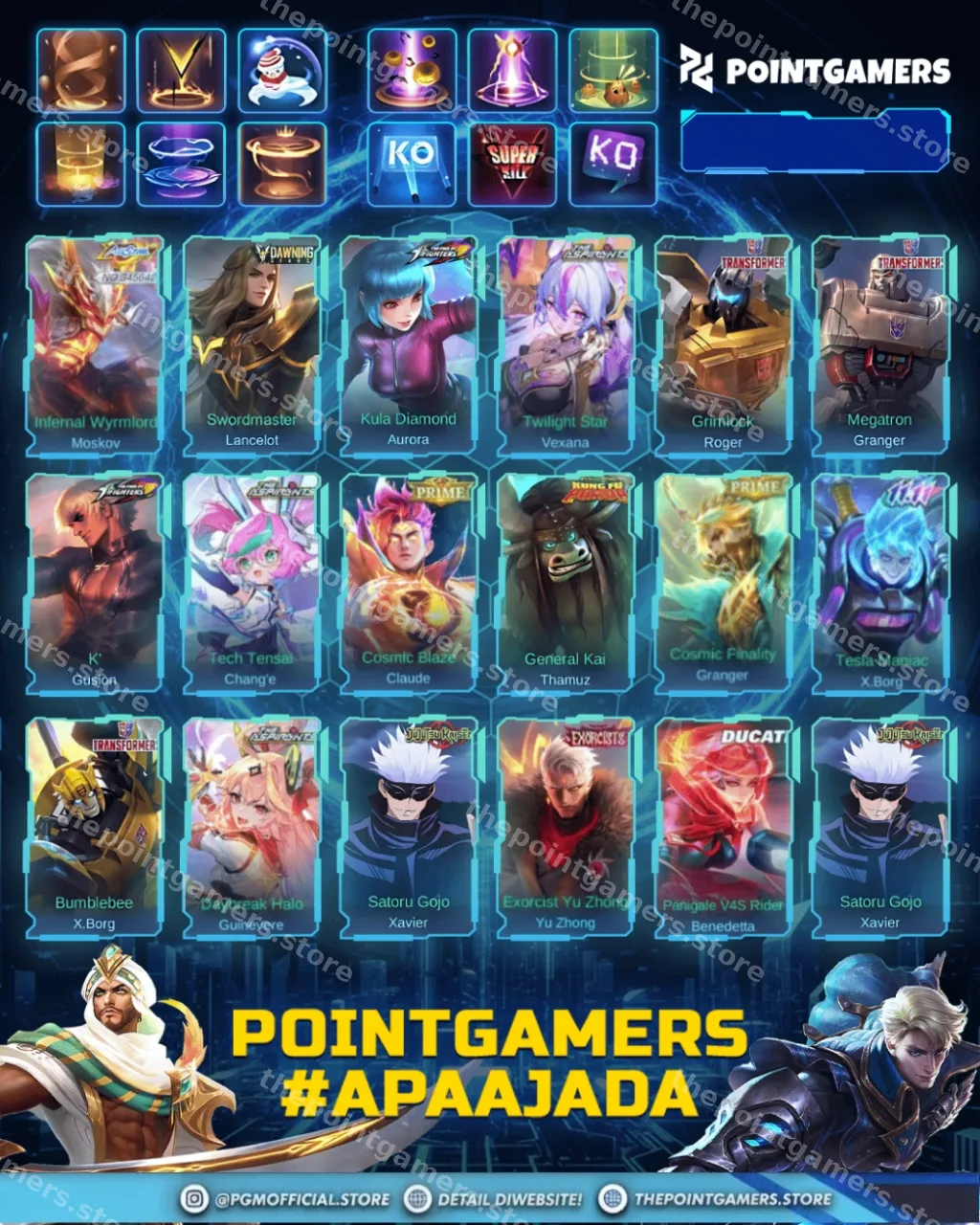LAYLA LEGEND, FRANCO LEGEND 2